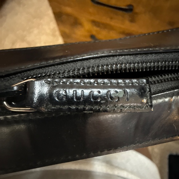 Set Gucci Black Leather Tom Ford Bag w/COA, Wallet & Necklace - Picture 6 of 16